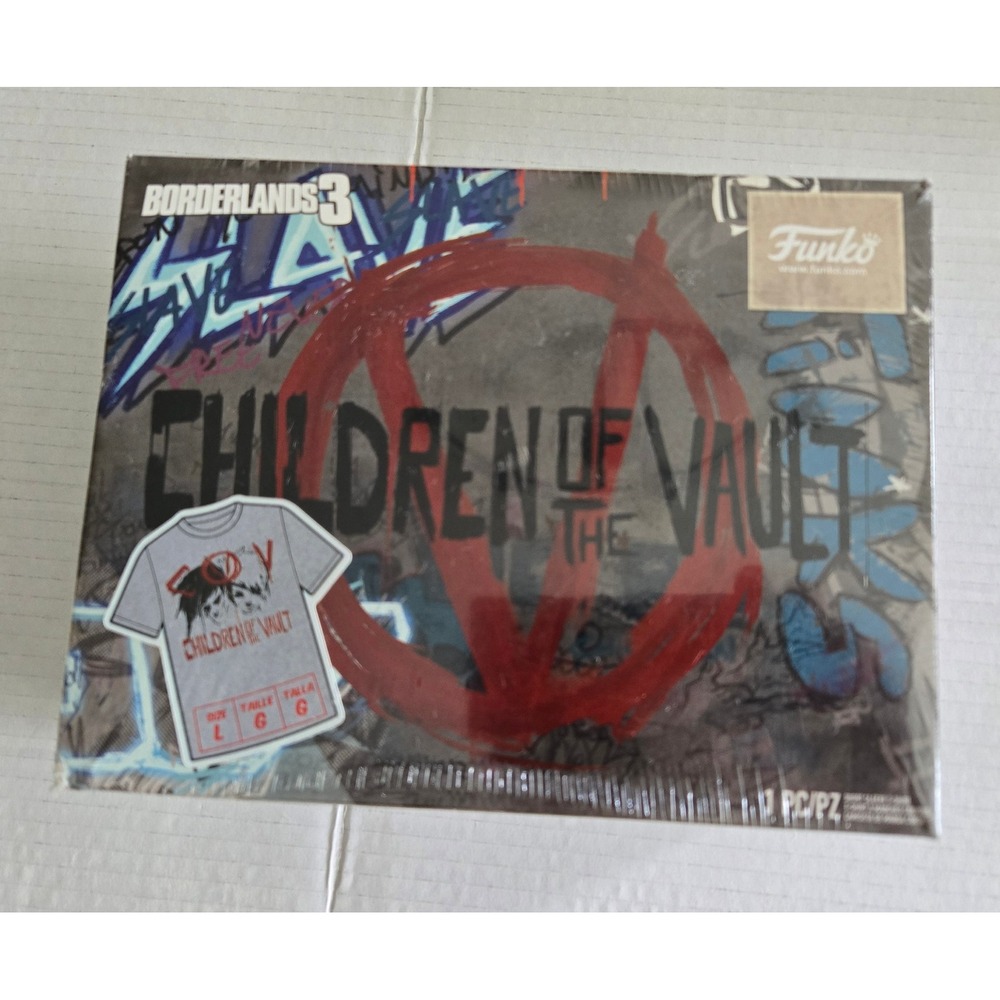 Funko Borderlands 3 Children of the Vault Funko Box with T-Shirt Size Large‎